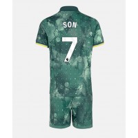 Tottenham Hotspur Son Heung-min #7 3rd trikot Kinder 2024-25 Kurzarm (+ Kurze Hosen)